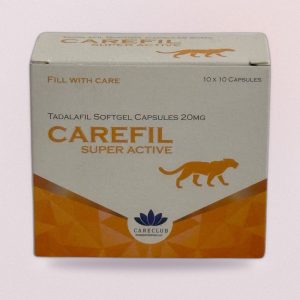 Carefil Super Active 20 mg – тадалафил (капсули)